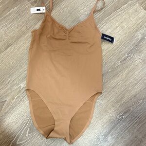 GAP Tan Shapewear Bodysuit